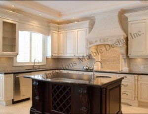 limestone kitchen hood